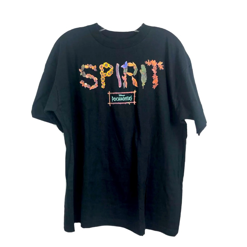 Pocahontas Vtg 90s Movie Promo T-Shirt Spirit Disney NWOT - Men’s Large